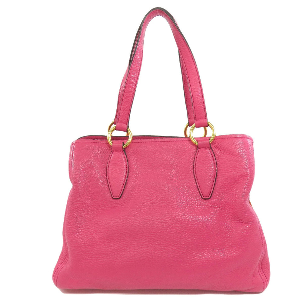 Miu Miu pink Caribbean 2way Vitello Leather handbag